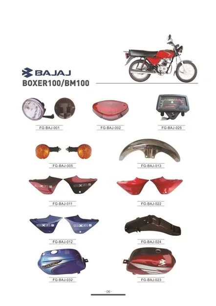 Bajaj Boxer100 Резервни части